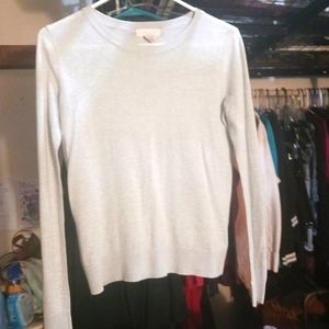 Forever 21 Light Blue Crew Neck Sweater